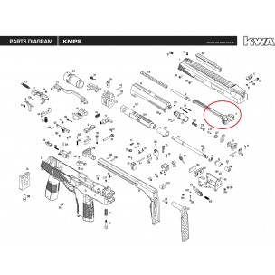 Levier d'armement MP9 (N°4)