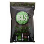 BLS TRACER Airsoft Pellets 0.20g, 5000 BBs (Bag) - Green