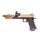 GBB GAZ HI-CAPA TITAN 7 NOIR / TAN 1,0J + POINT ROUGE BDS