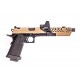 GBB GAZ HI-CAPA TITAN 7 NOIR / TAN 1,0J + POINT ROUGE BDS