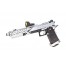 GBB GAS HI-CAPA TITAN 7 BLACK/CHROME 1,0J + BDS RED-DOT