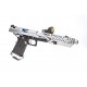 GBB GAS HI-CAPA TITAN 7 BLACK/CHROME 1,0J + BDS RED-DOT