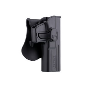  HOLSTER RIGIDE AMOMAX G2 STI HICAPA NOIR