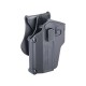  HOLSTER RIGIDE AMOMAX G2 UNIVERSEL NOIR