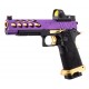 Stryk Hi-Capa 5.1 Violet et Or Lancer Tactical avec RMR