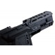 Recover Tactical P-IX Modular AR Platform for Airsoft G Series Pistols (P-IX+Basic, PG9 Grip) - Black