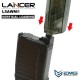 ANGRY GUN / EMG Lancer Systems Licensed L5AWM V2 MWS Gas Airsoft Magazine ( 556 Translucent Smoke )