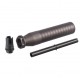 AIRSOFT ARTISAN MCX 762Ti Style QD Barrel Extension with 3Prong Muzzle Brake