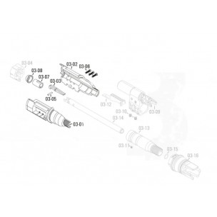 APFG Original Parts - Rattler GBB Hop-up Base Set 