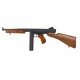 Thompson M1A1 GBBR - Noir & Effet Bois - AW Custom