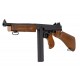 Thompson M1A1 GBBR - Noir & Effet Bois - AW Custom