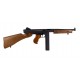 Thompson M1A1 GBBR - Noir & Effet Bois - AW Custom