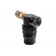 MECHLABS - HPA NEXXUS REGULATOR FLOMAX WITH 39" BRAIDED AIRLINE - BLACK