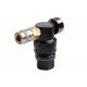 MECHLABS - HPA NEXXUS REGULATOR FLOMAX WITH 39" BRAIDED AIRLINE - BLACK
