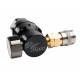 MECHLABS - HPA NEXXUS REGULATOR FLOMAX WITH 39" BRAIDED AIRLINE - BLACK