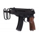 KSC Vz61 Walnut Grip Custom HW Gas Airsoft SMG (System 7 Japan Version)