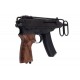 KSC Vz61 Walnut Grip Custom HW Gas Airsoft SMG (System 7 Japan Version)