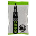 BLS PRECISION Airsoft Pellets 0.25g, 4000 BBs (Bag) - White