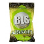 BLS BIO Airsoft Pellets 0.20g, 5000 BBs (Bag) - White