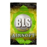 BLS BIO Airsoft Pellets 0.25g, 4000 BBs (Bag) - White