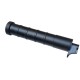 Lambda Defence SR2M CNC Aluminum Suppressor, Segmented (14mm CCW) - Black