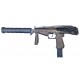 Lambda Defence SR2M CNC Aluminum Suppressor, Segmented (14mm CCW) - Black