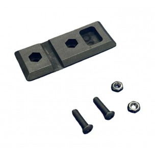 Lambda Defence SR2M GBB Side RIS Rail - Black