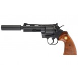 Tanaka Colt Python 4inch Heavy Weight Ryo Saeba Model Gun (Deluxe Version)