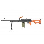 A&K PKM Airsoft LMG AEG (Real Wood Stock Version)