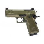 EMG Staccato Licensed CS Compact 2011 GBB Airsoft Pistol (Model: Master Grip / Standard / Green Gas) - GN