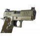 EMG Staccato Licensed CS Compact 2011 GBB Airsoft Pistol (Model: Master Grip / Standard / Green Gas) - GN