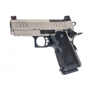 EMG Staccato Licensed CS Compact 2011 GBB Airsoft Pistol (Model: Master Grip / Standard / Green Gas) - TG