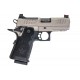 EMG Staccato Licensed CS Compact 2011 GBB Airsoft Pistol (Model: Master Grip / Standard / Green Gas) - TG