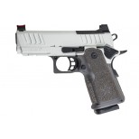 EMG Staccato Licensed CS Compact 2011 GBB Airsoft Pistol (Model: Master Grip / Standard / Green Gas) - WH