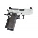 EMG Staccato Licensed CS Compact 2011 GBB Airsoft Pistol (Model: Master Grip / Standard / Green Gas) - WH
