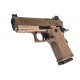 EMG Staccato Licensed CS Compact 2011 GBB Airsoft Pistol (Model: Master Grip / Standard / Green Gas) - DE