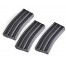 120 Rds AEG Magazine for M4 / M16 Series ( Gray / 3pcs Set )